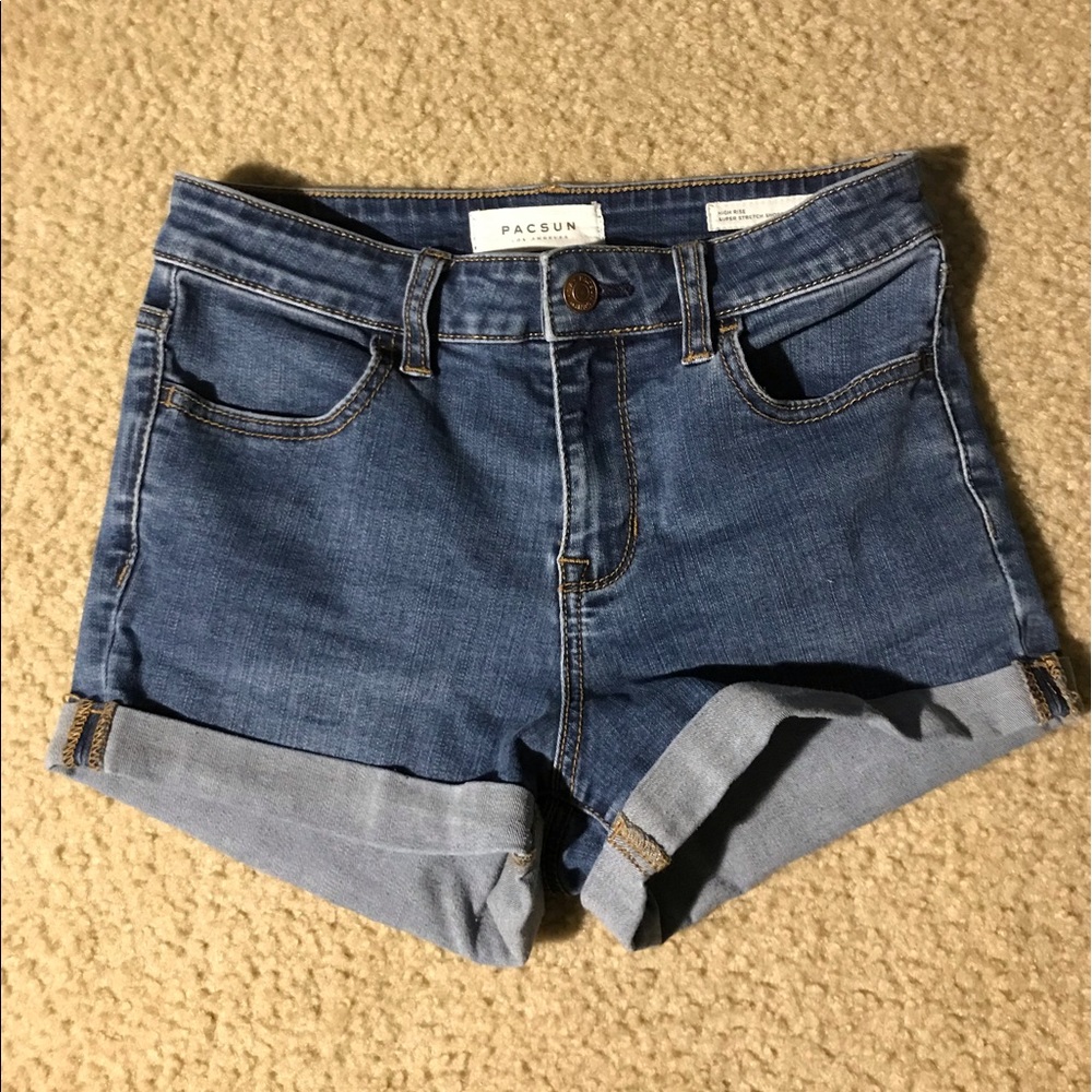 Pacsun denim shorts